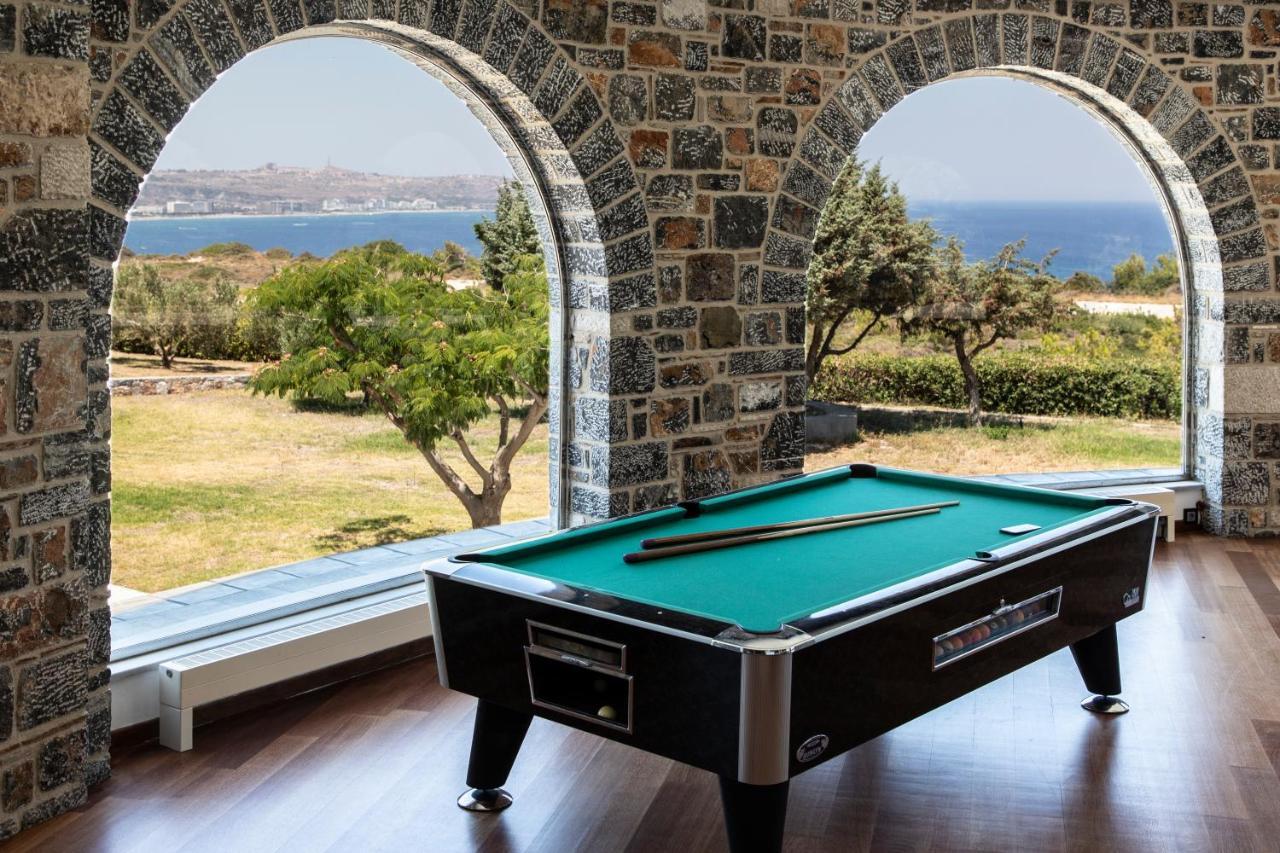 Pristine Seaview Villa , With 5-Star Resort Access Faliraki Eksteriør bilde